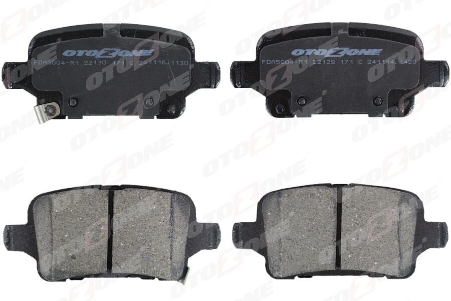 ARKA FREN BALATASI OPEL ASTRA K 1.0-1.4-1.4T-1.6T-1.6 CDTI 16 22 106.5x46.3x16.6
