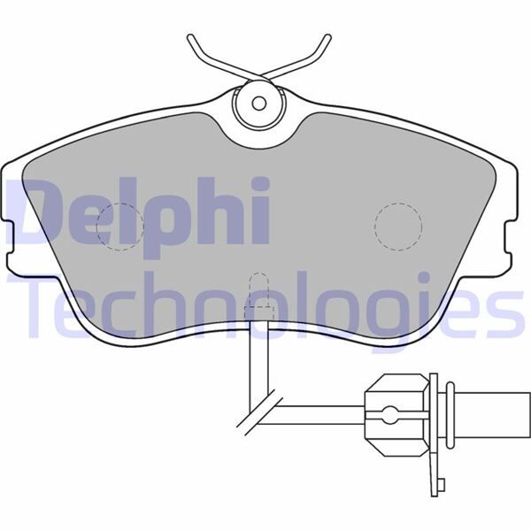 ÖN BALATA FİŞLİ VW TRANSPORTER T4 90-03 CARAVELLA 90-03