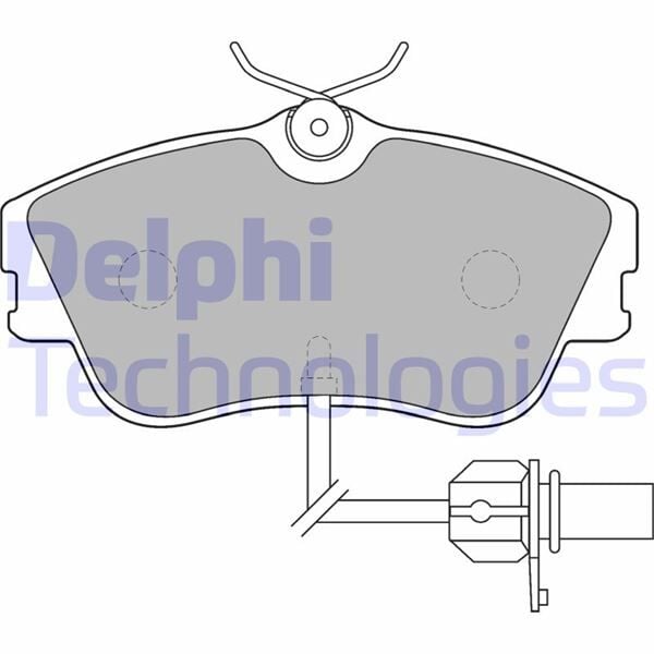 ÖN BALATA FİŞLİ VW TRANSPORTER T4 90-03 CARAVELLA 90-03