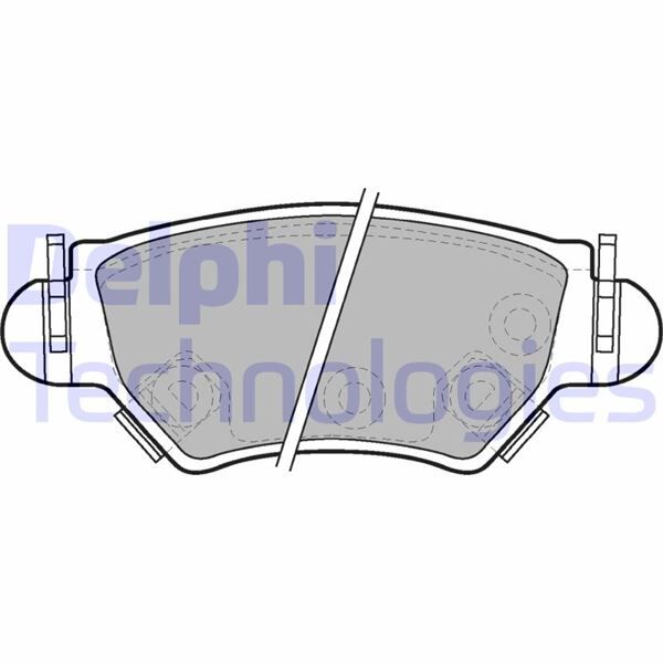 ARKA FREN DİSK BALATA ASTRA G 98 05 ZAFIRA A 98 05 CORSA C-COMBO C 03 09