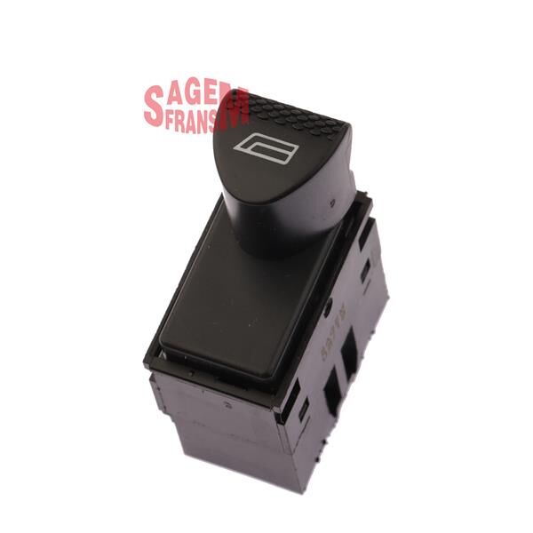 CAM AÇMA DÜĞMESİ PALIO - ALBEA TEKLİ SİYAH