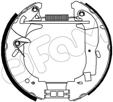 HIZLI TAMİR KİTİ PAPUÇ FREN SİLİNDİRİ YAYLAR FORD LCV URNEO EBS : 2.4 D / TRANSİT V E1 : 2.0;2.