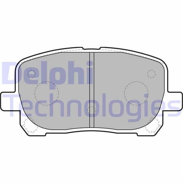 ÖN BALATA TOYOTA AVENSIS VERSO 2.0 2.0D 2001-2009 MATRIX 1.8 2002-2004