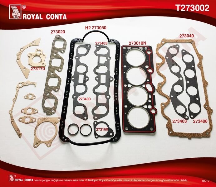 TAKIM CONTA ESCORT CL 1.3-1.6 95 01