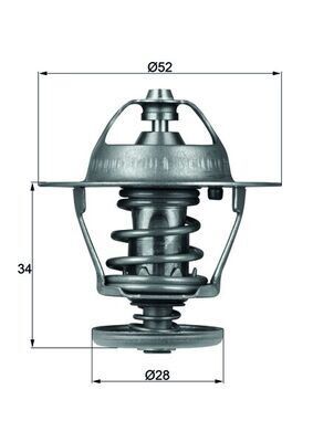 TERMOSTAT 88C DUCATO 2.2D-BOXER-JUMPER 2.2 HDİ-TRANSİT 2.2 TDCİ 06