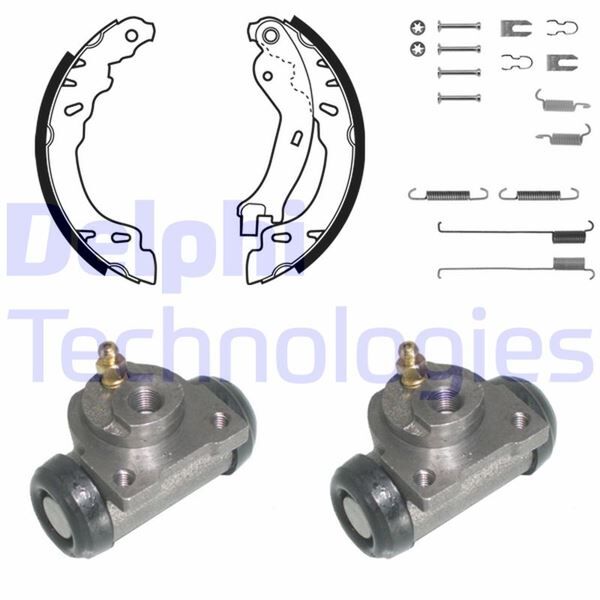 FREN PABUÇ KİTİ ARKA FIAT PANDA 09/03