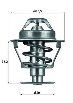 TERMOSTAT 89C P106-SAXO 1.5 DZL.