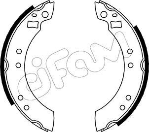 FREN PABUCU HYUNDAI / FORD EUROPE / DAF TRUCK / VOLVO : 1.3 / CAPRİ III GECP : 1.3 / ESCORT II AT