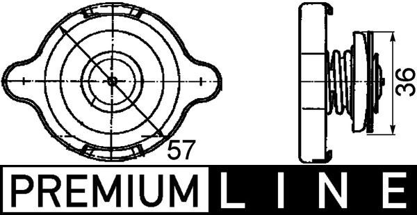 Kühlerdeckel MB