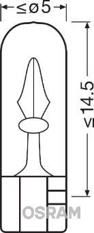 AMPUL 24V 1.2W B8.5D KÜÇÜK DİPSİZ GÖSTERGE DUYSUZ