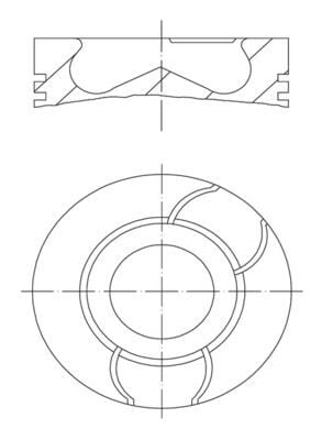 PİSTON COMPLETE 76.5 MM RENAULT