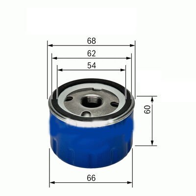 YAĞ FİLTRESİ CLIO I-II-III-KNG-TWNG-MODUS 1.2 04/03 W66 x