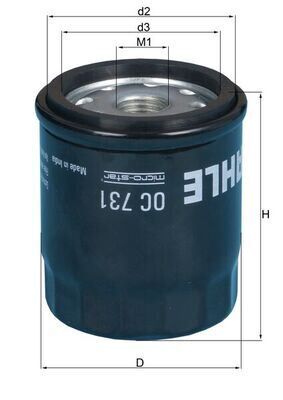 YAĞ FİLTRESİ Spin-on oil filter