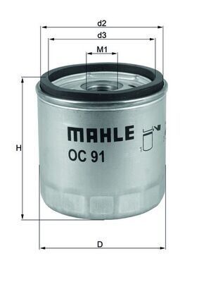 YAĞ FİLTRESİ Spin-on oil filter