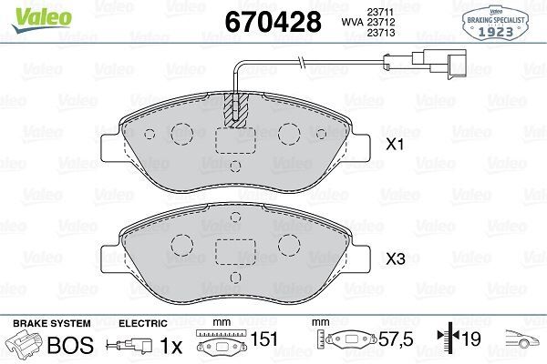 ÖN FREN BALATASI FİŞLİ FIAT BRAVO II 08 14 EGEA HB 15 ALFA ROMEO MITO 08 15 LANCIA DELTA III 08 14 1.3D MTJ 1.4TB 1.6D MTJ 1.9D MTJ 2.0D MTJ BÜYÜK TİP