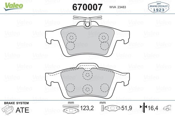ARKA BALATA FOCUS II CMAX 03 CONNECT 02 LAGUNA III 07 OPEL VECTRA C 02 SIGNUM 03 CITROEN C5 08 PEUGEOT P508 10 18 1647875980-4254.A8
