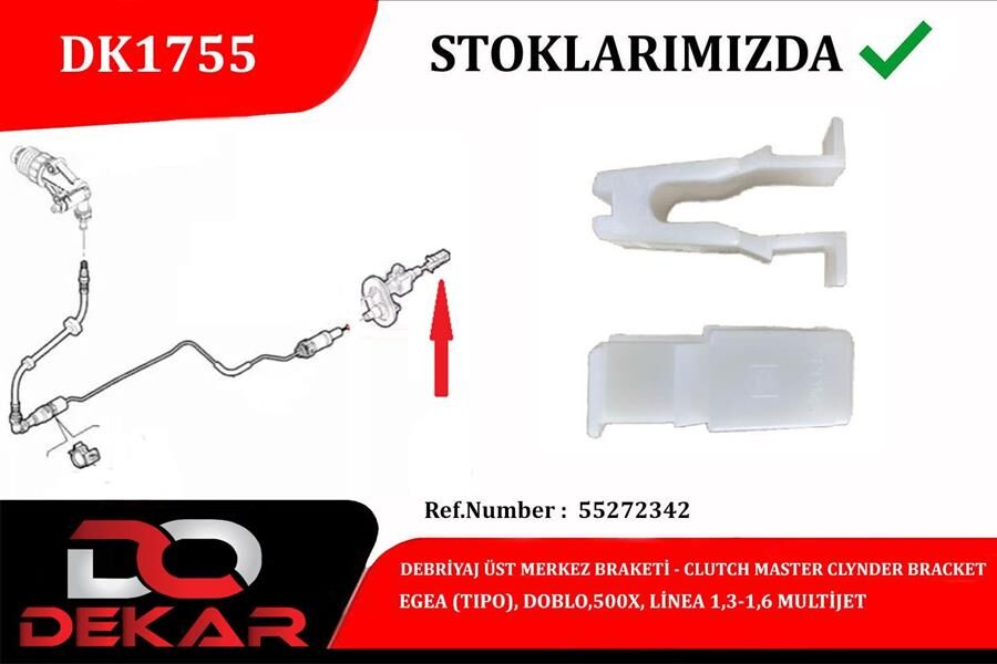 DEBRİYAJ ÜST MERKEZ BRAKETİ EGEA-DOBLO-500X-LİNEA 1.3-1.6 MULTİJET