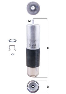 YAKIT FILTRESI MERCEDES C-CLASS OM626 W205 14
