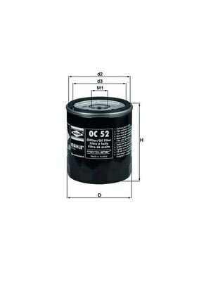 YAĞ FİLTRESİ Spin-on oil filter