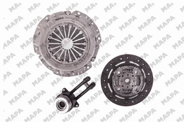 DEBRIYAJ SETI FIESTA V 01 08 FUSION 01 12 1.6 ZETEC S 16V EFI 100PS RULMANLI