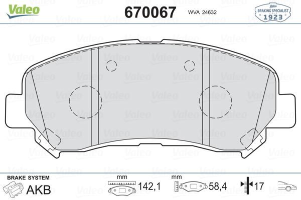 ÖN BALATA QASHQAI 1.5 DCİ-1.6-2.0-2.0 DCİ 07 XTRAIL 2.0-2.0 DCİ-2.5 07 KOLEOS 2.0 DCI 08