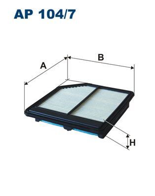 HAVA FİLTRESİ HONDA CIVIC 1.6L R16A2 sedan FD6 06- / CIVIC 1.8L R18A VTEC FD7 FK2 06-12