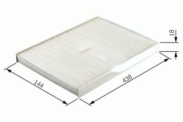 POLEN FİLTRESİ JUMPER-DUCATO-BOXER 1.9D-1.9TD-2.5D-2.5TD-2.5TDI-2.8D-2.8HDI 94-02