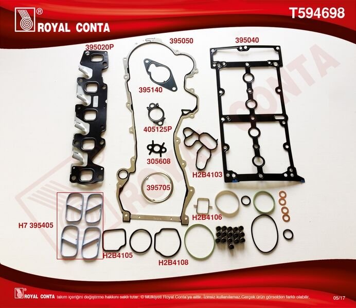ÜST TAKIM CONTASI REİNZ SUB.LASTİKLİ-SKC SİZ DOBLO-PUNTO-500 1.3MTJ 10 ASTRA J-CORSA D-AVEO Z1.3