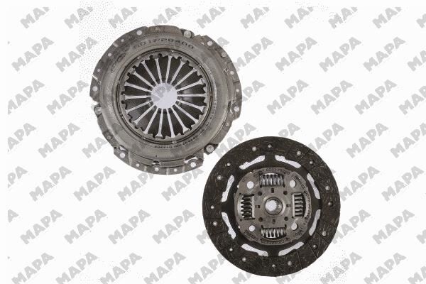 DEBRIYAJ SETI C-MAX 04 08 FOCUS II 04 11 MONDEO IV CA2 07 14 123PS BENZ. ECOSPORT 1.5TI 14 VOLVO C30 1.6 06 12 S40 II 1.6 05 12 V50 1.6 06 12 TAKVIYELI RULMANSIZ
