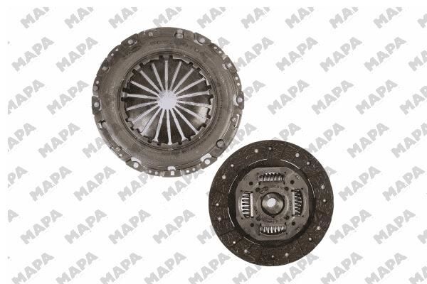 DEBRİYAJ SETİ BASKI DİSK C4 2.0i 16V 07 C5 1.8 16V-2.0 16V 05