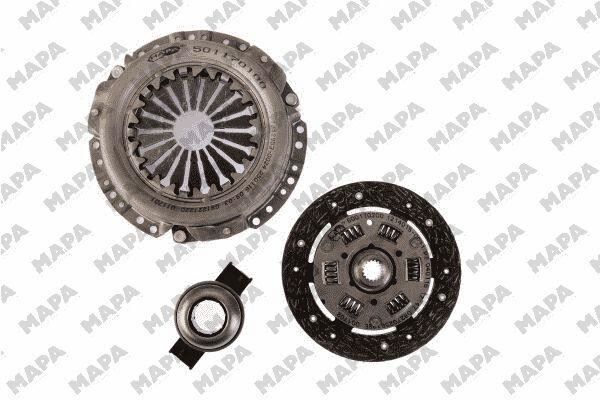 DEBRİYAJ SETİ FORD ESCORT III GAA 1.1-FORD FIESTA I 1.0 83-89 TKB