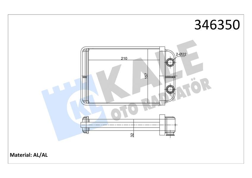 KALORİFER RADYATÖRÜ BRAVO 07 STILO 01-06