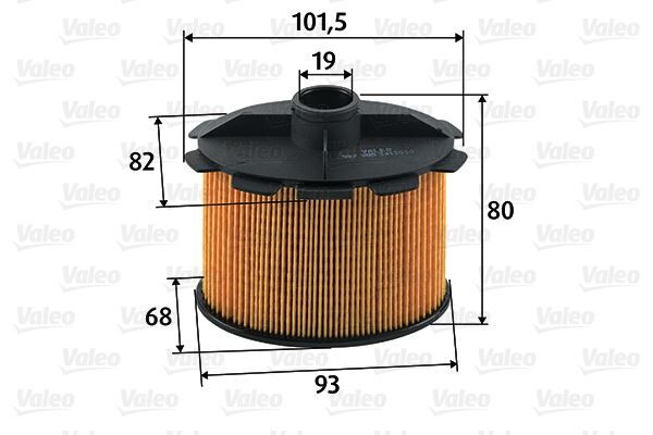 YAKIT FİLTRESİ PARTNER-P206-P306 BERLIN-JUMPY- XSARA-SCUDO-COROLLA 00-02 1.9D 98 DW8