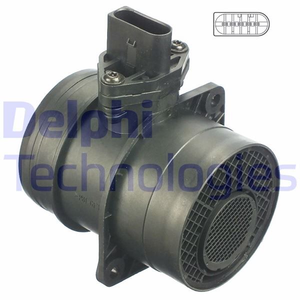 DEBİMETRE SENSÖRÜ KOMPLE AUDI A3 1.9 TDI. 2.0 TDI. A4 1.9 TDI. 2.0 TDI. A6 1.9 TDI. 2.0 TDI; FORD GA