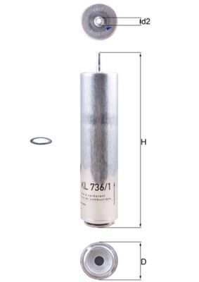 YAKIT FILTRESI BMW N47 F20 F30 F22 F32 F34 F36 . MINI R55 R56 R57 R59 R60 R61