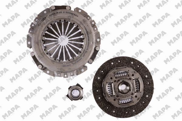 DEBRİYAJ SETİ LGN-KNG-MGN-CLIO II-SCENIC 1.9DTI-1.9DCI 99 F9Q.7.80.F9Q.7.82-MEK-JB3