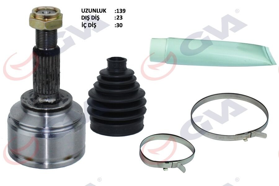 AKS KAFASI DIŞ ÖN CLIO IV 0.9Tce / 1.5 DCI MANUEL 12- 23x30x49 139.50mm