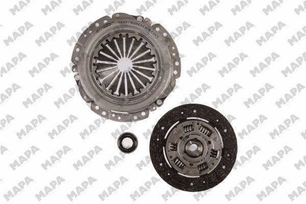 DEBRİYAJ SETİ PARTNER-BERLINGO-P206-XSARA 1.9 D 09/00 DW8B-MEK-BE4/5N
