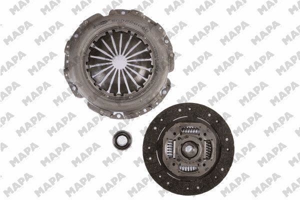 DEBRİYAJ SETİ P206-P307-P406-P407-PARTNER-BERLINGO-EXPERT-C4-C5-C8-JUMPY-XSARA-SCUDO 1.8 16V-2.0 16V HDI EW10J4-EW10A-EW7A-EW7J4