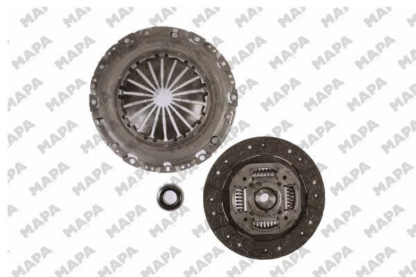 DEBRİYAJ SETİ P206-P307-P406-P407-PARTNER-BERLINGO-EXPERT-C4-C5-C8-JUMPY-XSARA-SCUDO 1.8 16V-2.0 16V HDI EW10J4-EW10A-EW7A-EW7J4