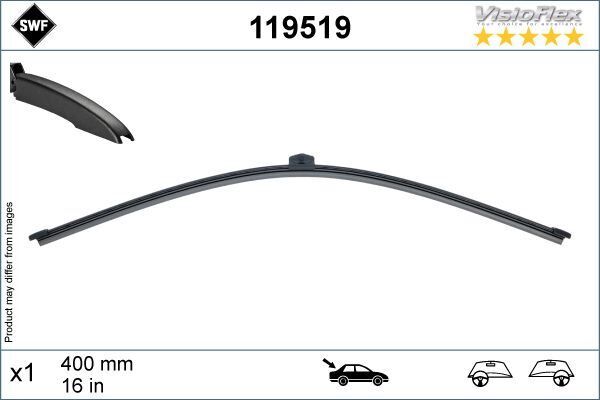 SILECEK SUPURGESI ARKA MERCEDES VITO W447 14 SWF