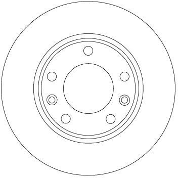 ARKA FREN DİSKİ PEUGEOT P308 13 21 249x35x5DL DOLU