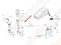 YAKIT DEPOSU HYUNDAI İ20 BENZİNLİ 1.2-1.4-1.6 08-14