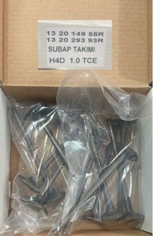 SUBAP TAKIMI EMME-EGZOZ CLIO V 19 TALIANT 21 MEGANE IV 15 DACIA DUSTER II 19 1.0TCE H4D 12V IN-EX KISA TİP