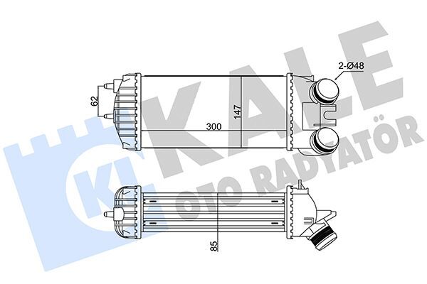 İNTERCOOLER BERLINGO-XSARA PICASSO-PEUGEOT PARTNER 1.6 HDI 02