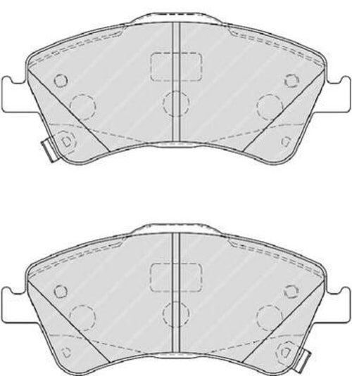 ÖN BALATA AURIS-COROLLA 2.0D-4D-2.2D 07 AVENSIS-VERSO 1.6-1.8-2.0-2.0D-4D 09 COROLLA 1.4D-4D 09