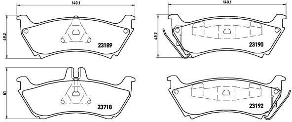 FREN BALATASI ARKA MERCEDES ML-CLASS W163 98 05