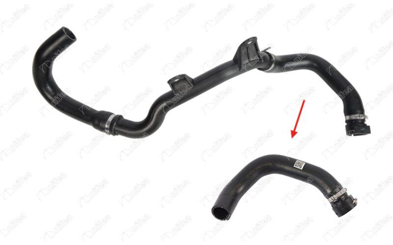 RADYATÖR ÜST HORTUMU KÜÇÜK PLASTİK PARÇA HARİÇ BOXER III-JUMPER III-DUCATO III 2.2JTD 110-120HP 06