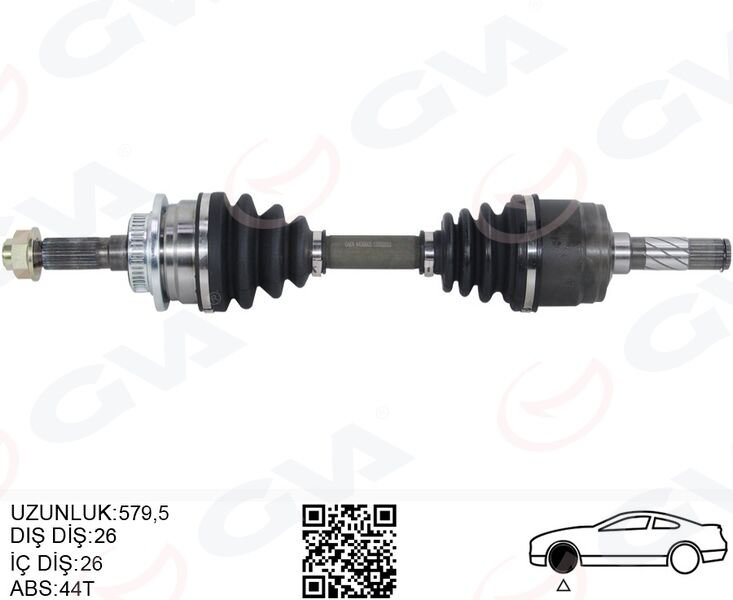 ON AKS SAG KOMPLE RANGER 2.5D -2.5TD 02 12 MAZDA B-SERIE 2.5 D 4WD 02 06 ABS LI 4 4