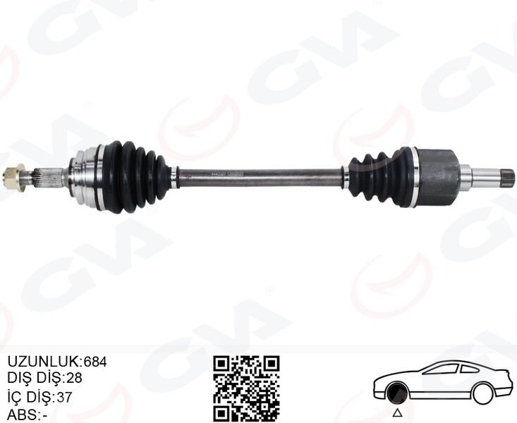 KOMPLE AKS SOL ON PSA 3008 1.5 -1.6 BlueHDI M-T 16- 5008 II 1.5 HDI-1.6 HDI M-T 14- C4 PIC. 1.6 HDI M-T 13- C5 AIRCROSS 1.5 HDI M-T 19-
